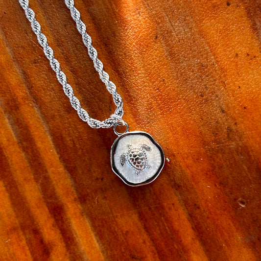 Sea Turtle Charm Necklace