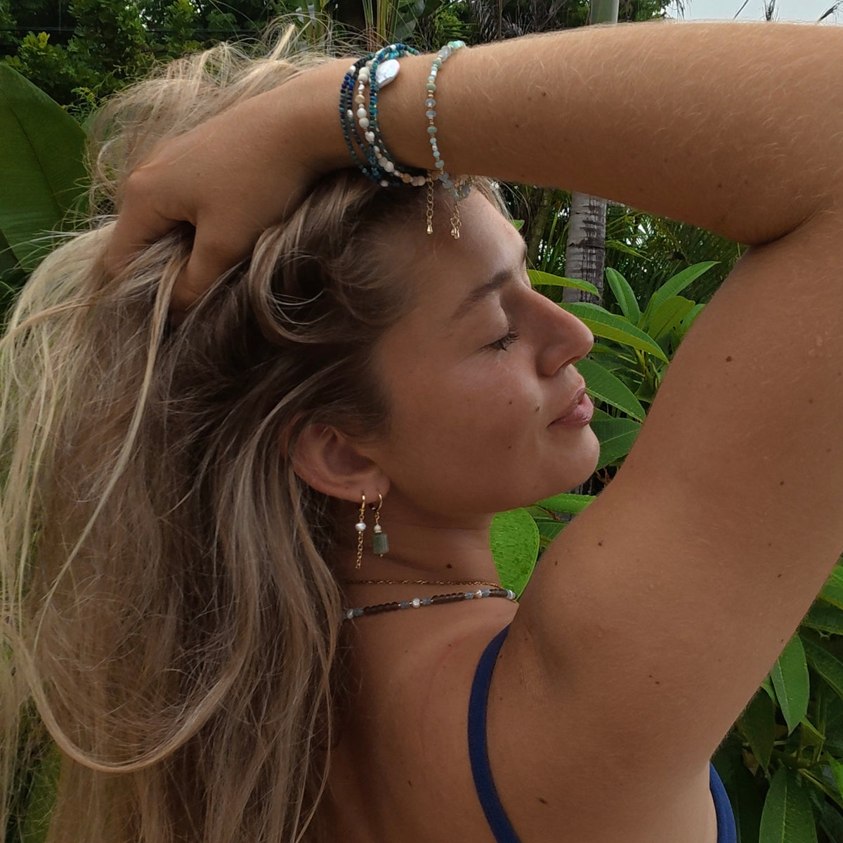 Blue Sea Necklace/Bracelet