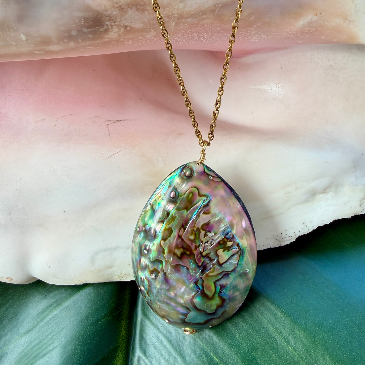 Queen Angelfish Pendant Necklace