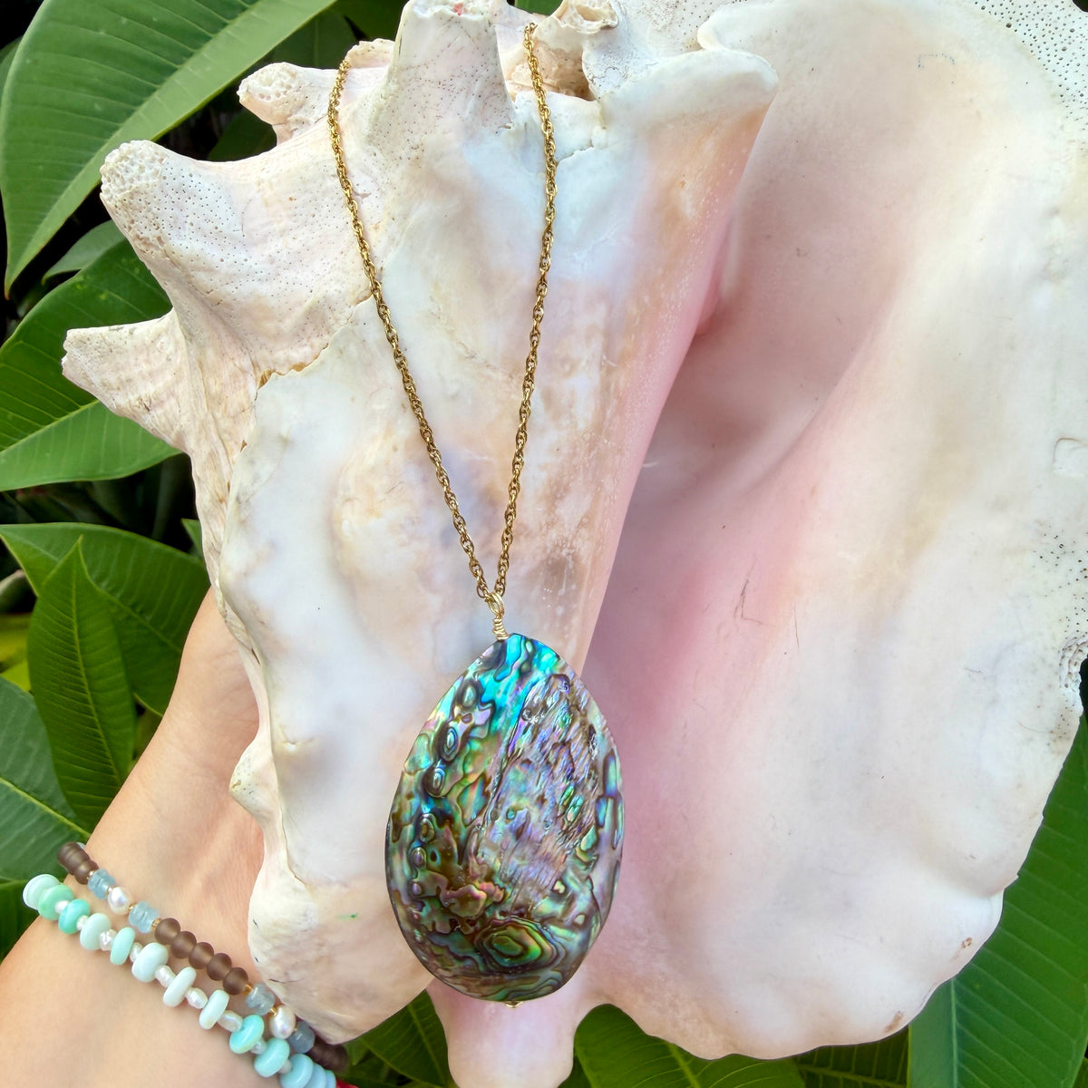 Queen Angelfish Pendant Necklace