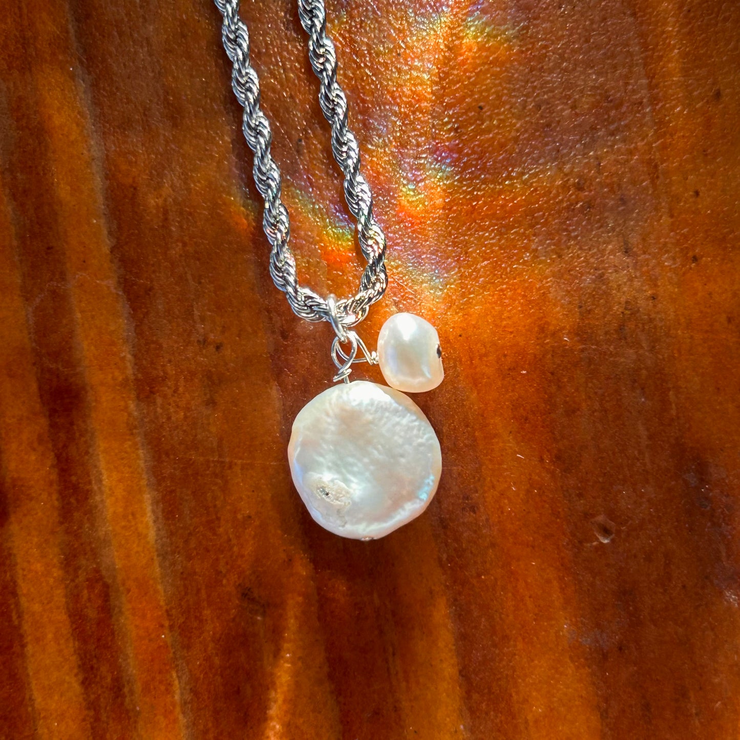 Twin Pearl Necklace