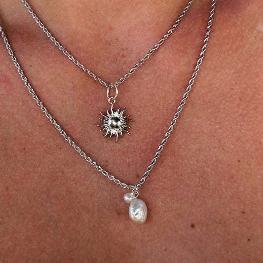 Twin Pearl Necklace